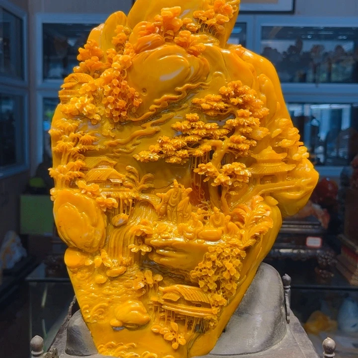 A***赵寿山石寿山石雕刻艺术品