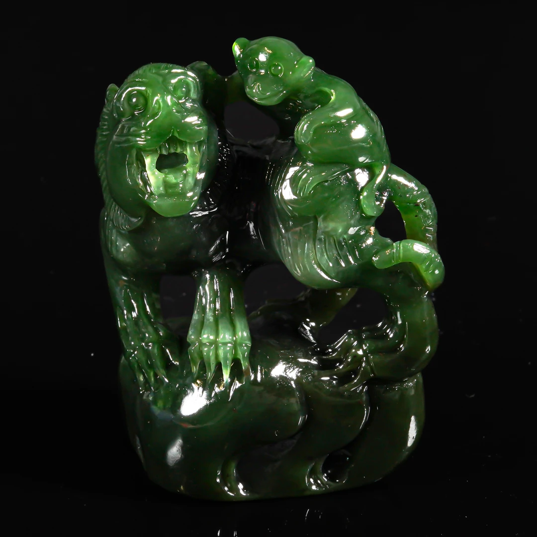 LOT.006和田玉巧雕智勇双全/X2913