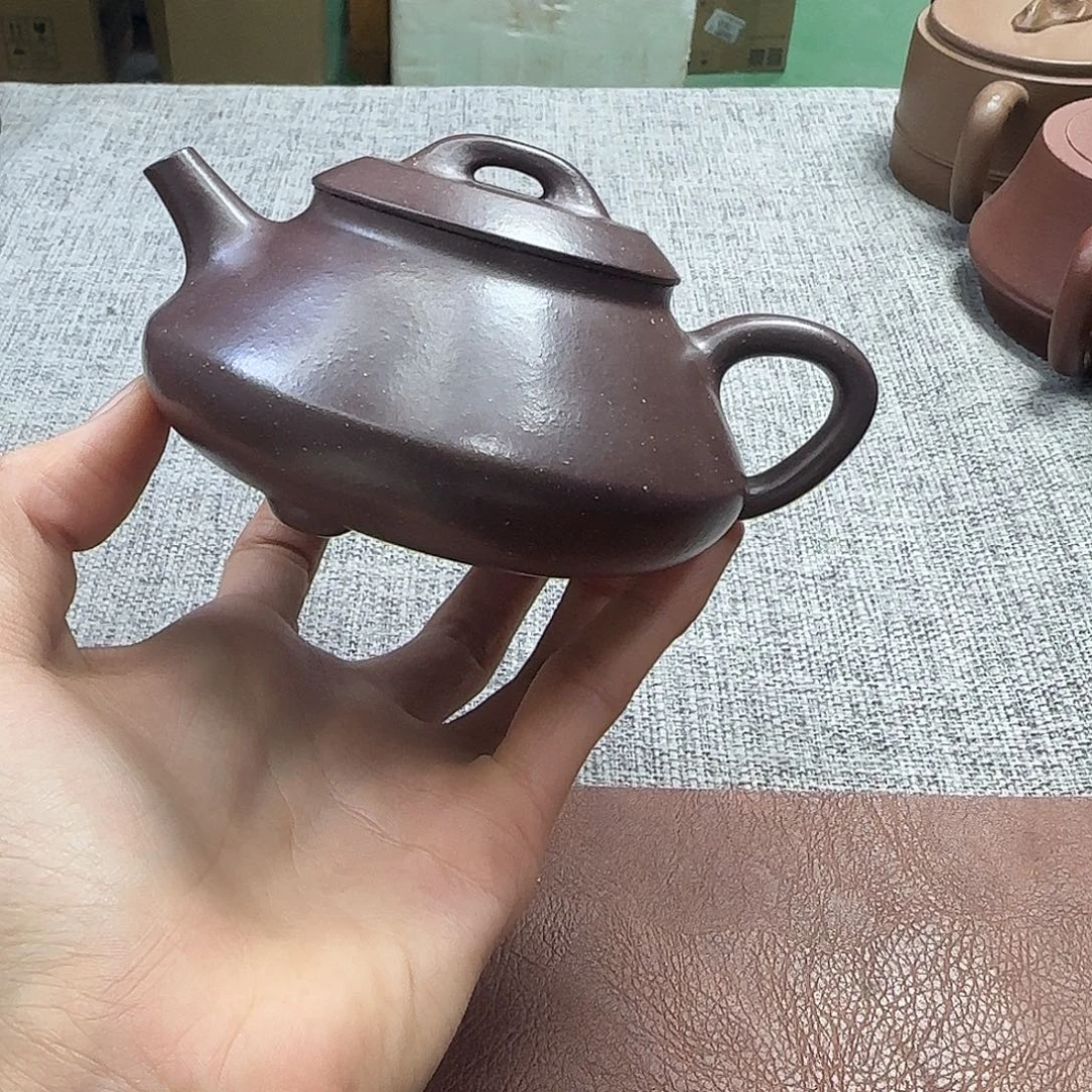 天***星紫砂茶壶民间手艺人全手工制作