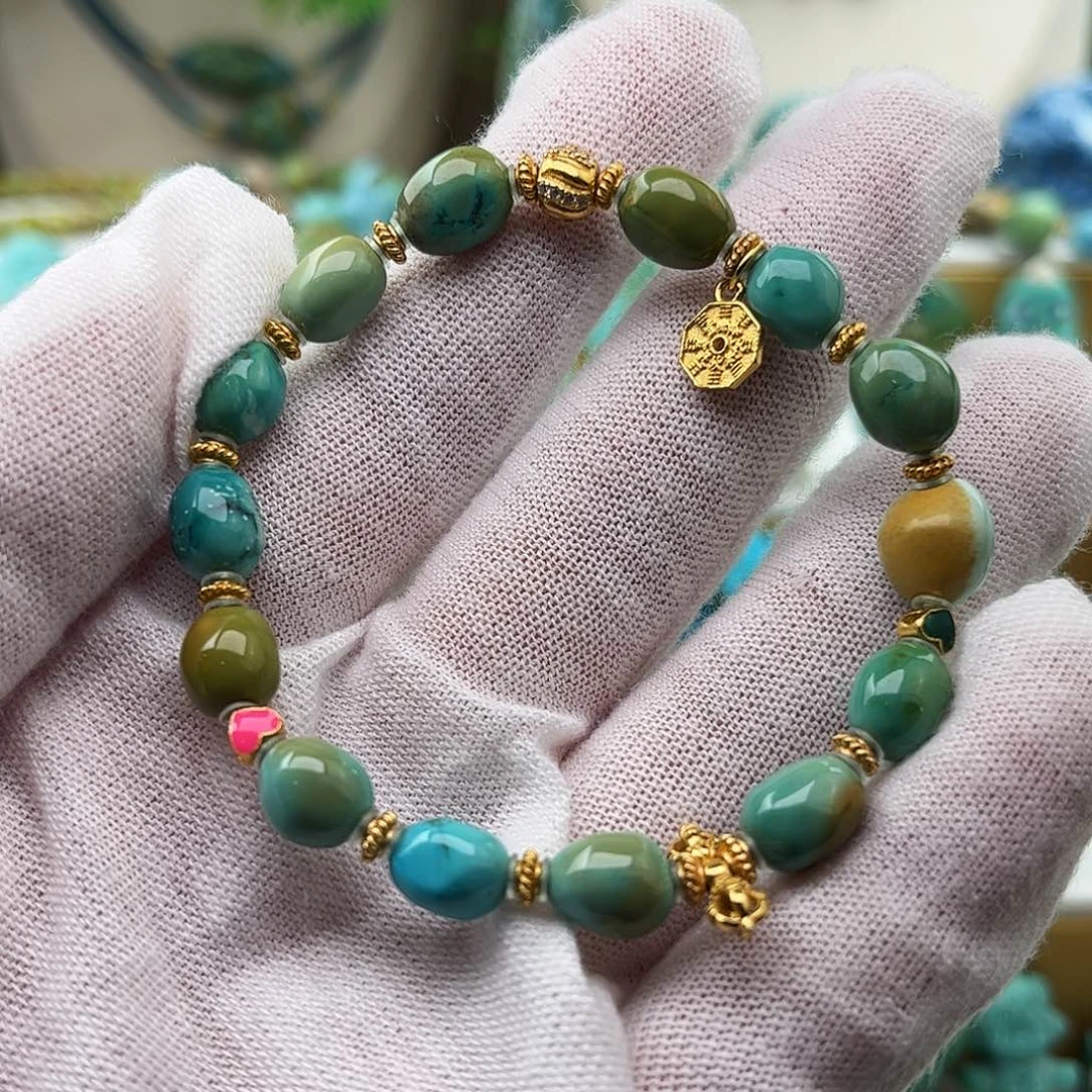绿松石未镶嵌配饰