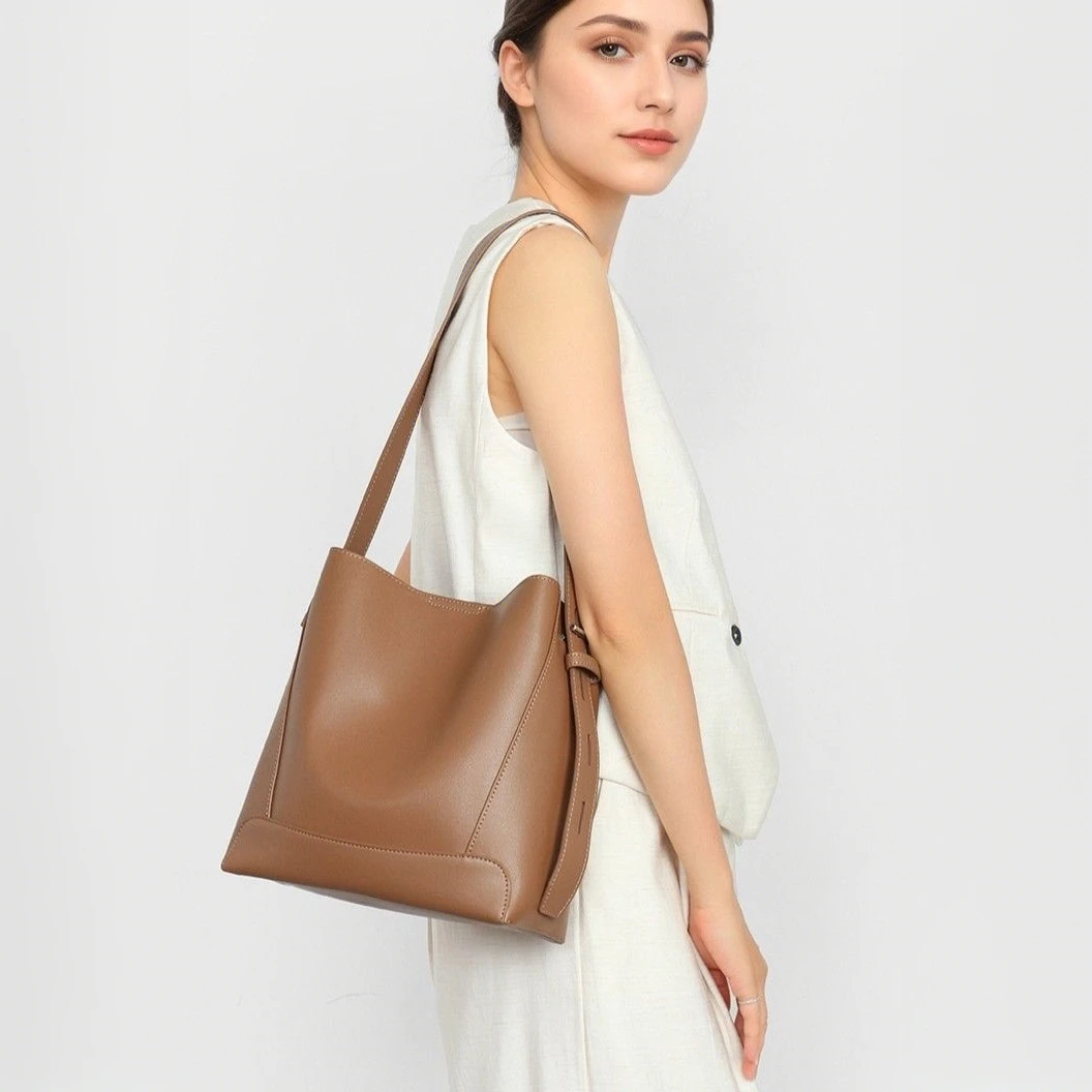 包包时尚斜挎包小众设计高级感单肩包女时尚手提时尚小号水桶包