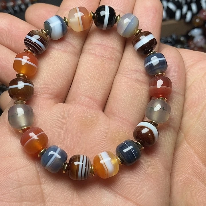 玛瑙/玉髓手链未镶嵌