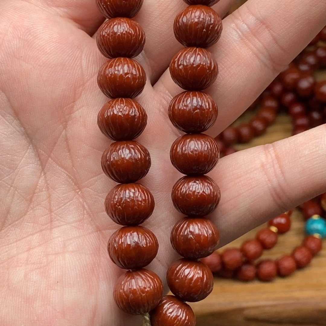 猴头核桃吊坠刘*志风羽手持12