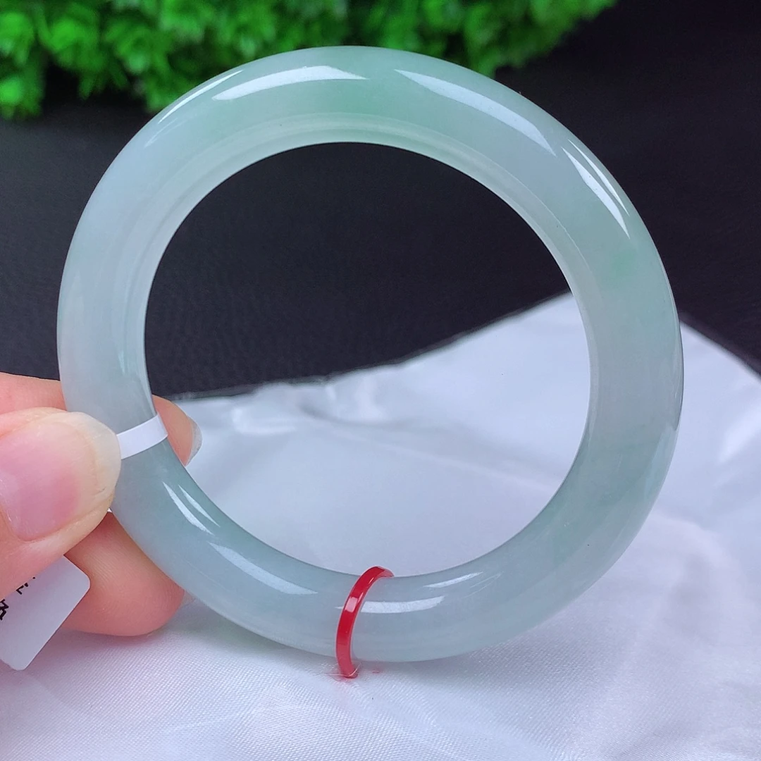 翡翠手镯未镶嵌54圈口682009