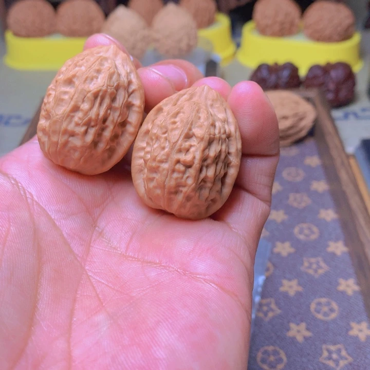 桃核把件?*鸡心好看