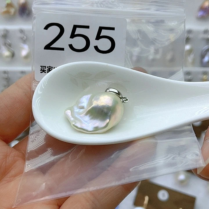 淡水珍珠颈饰银S925镶嵌