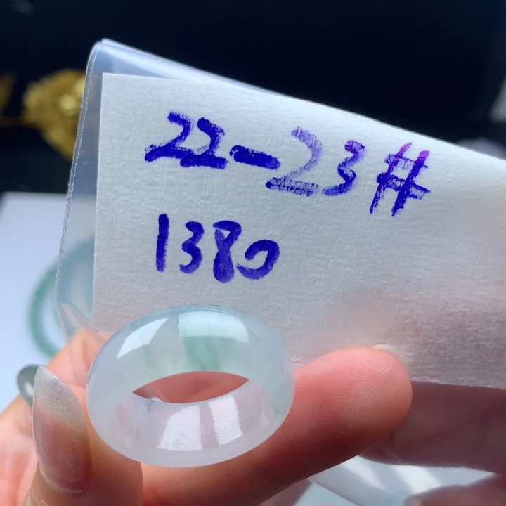 定制翡翠未镶嵌戒圈