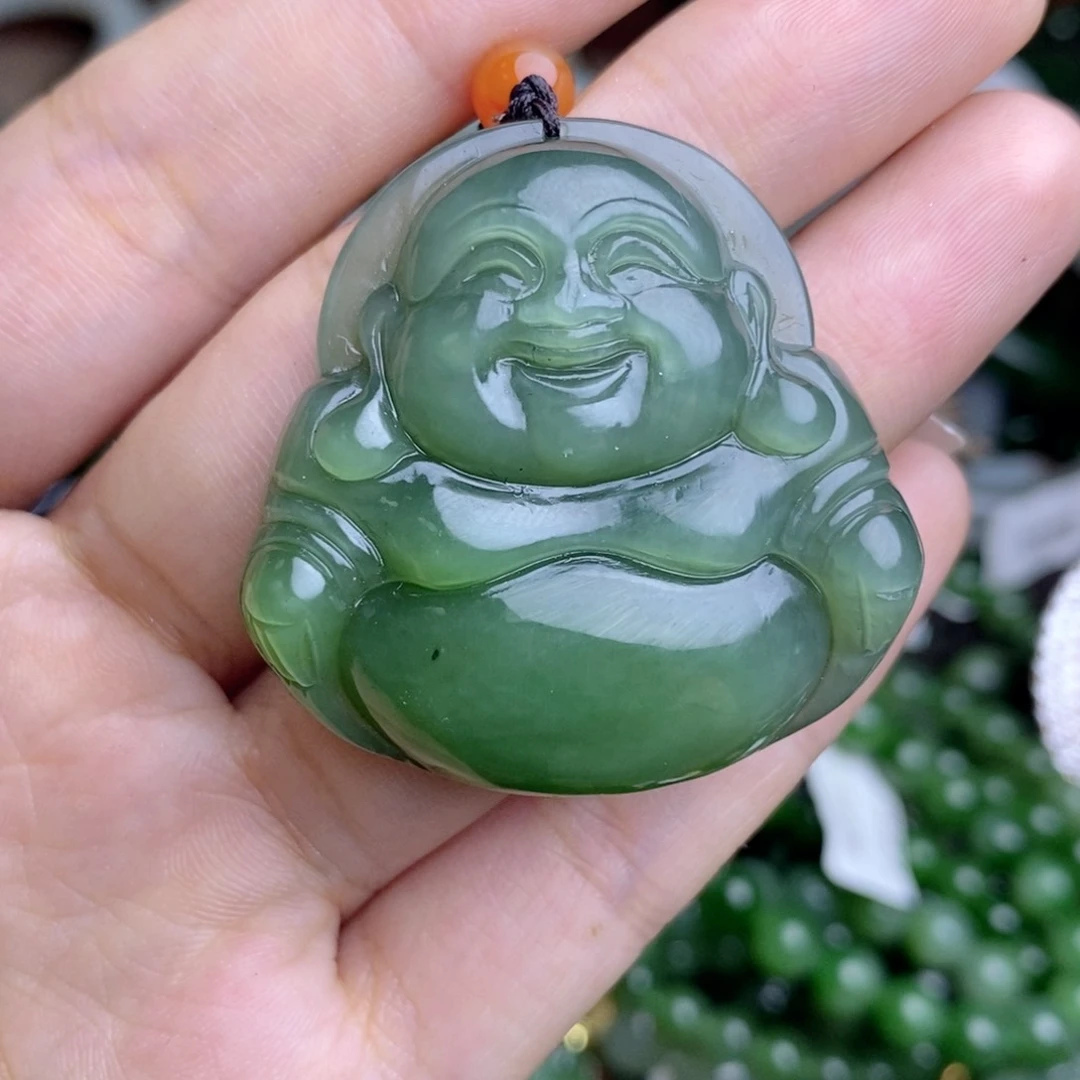 和田玉（碧玉）未镶嵌颈饰