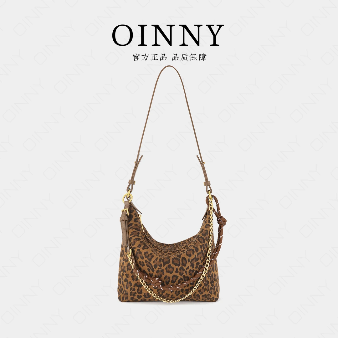 OINNY-【入秋好物】复古时尚感皮反绒手提单肩饭盒托特包5846-