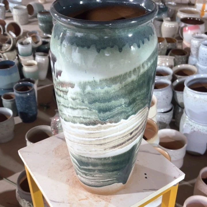 紫砂花盆口径18高度40一只正品