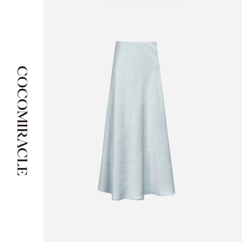 【董小姐】春季新款缎面半身裙QL6TZ869-3