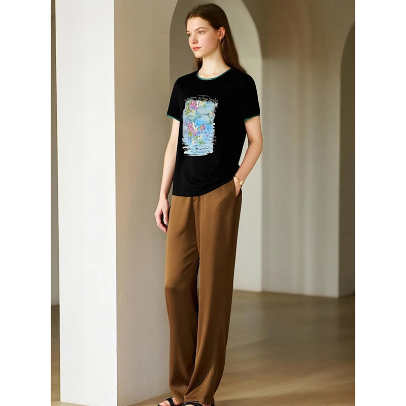 春夏新款时尚休闲百搭T恤 圣SL38816