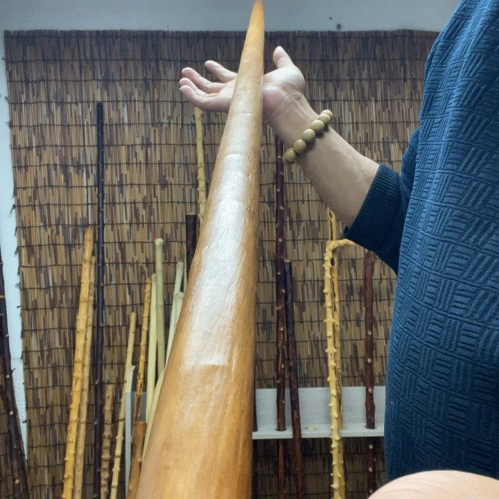 野山桃木精品棍子