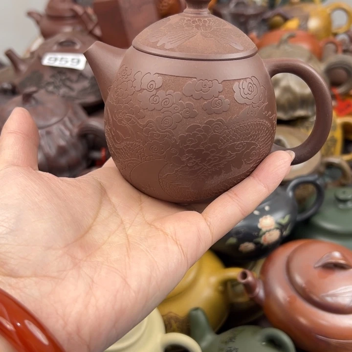 茶壶紫砂盖子磕碰