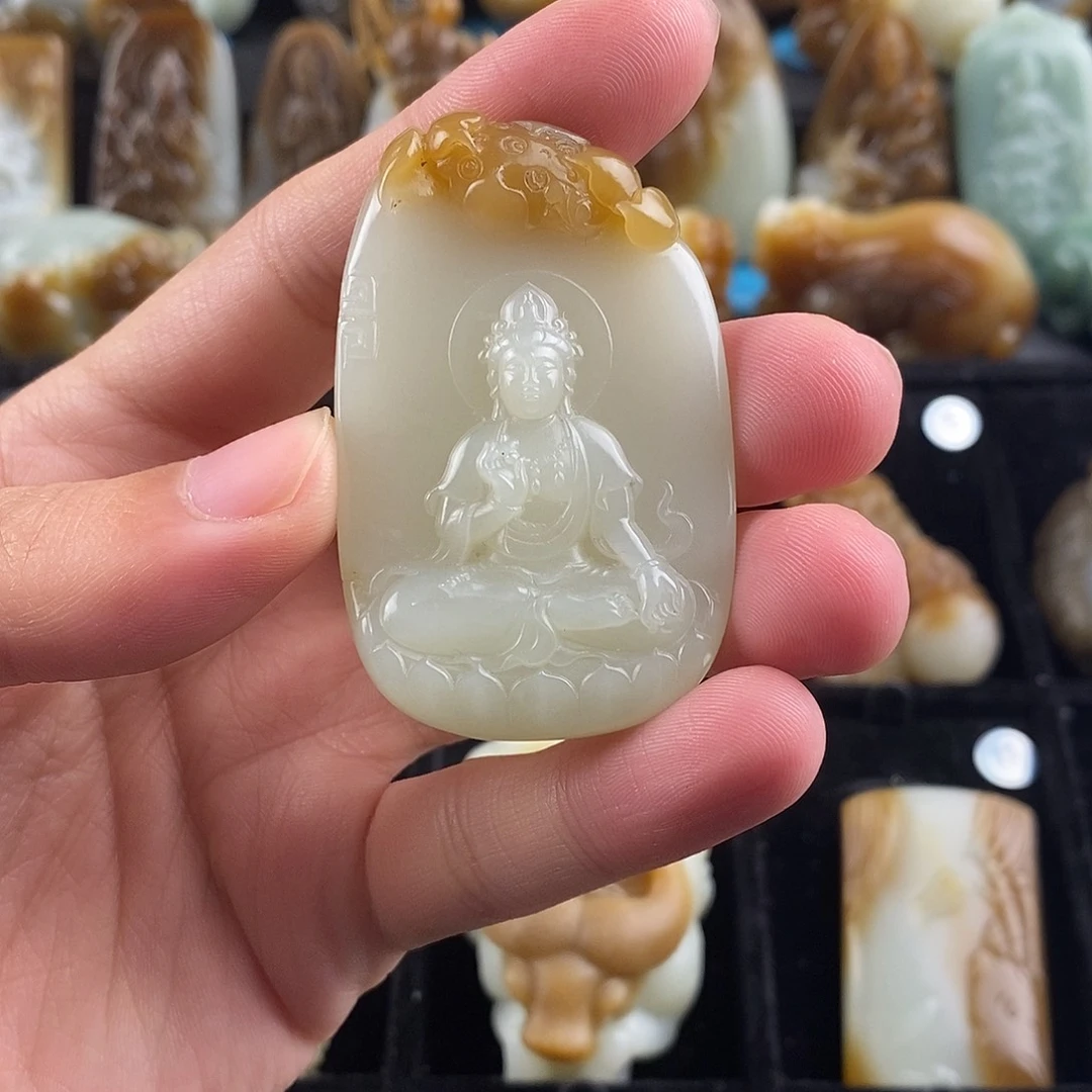 和田玉挂件未镶嵌