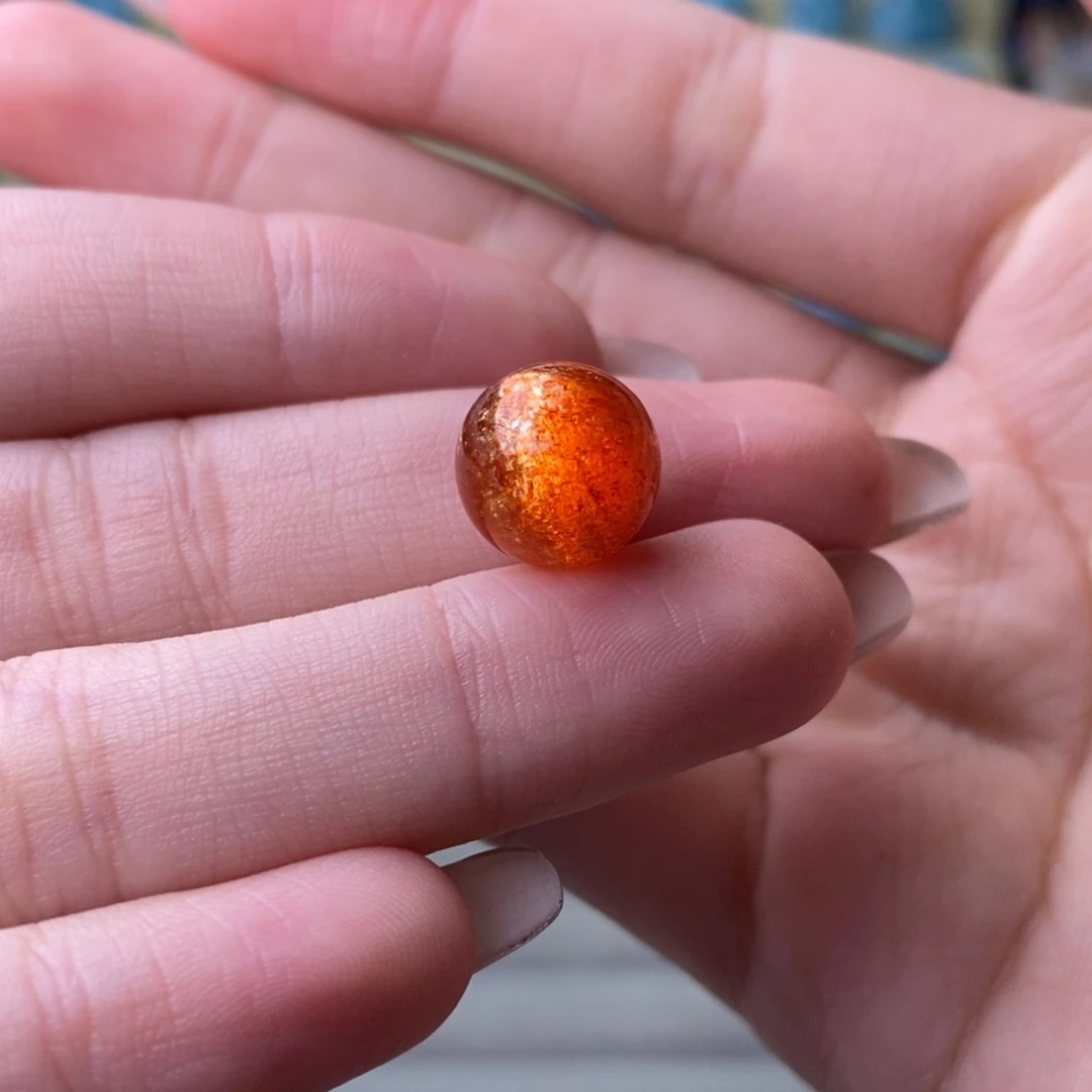 颈饰未镶嵌长石10.9mm 收藏级