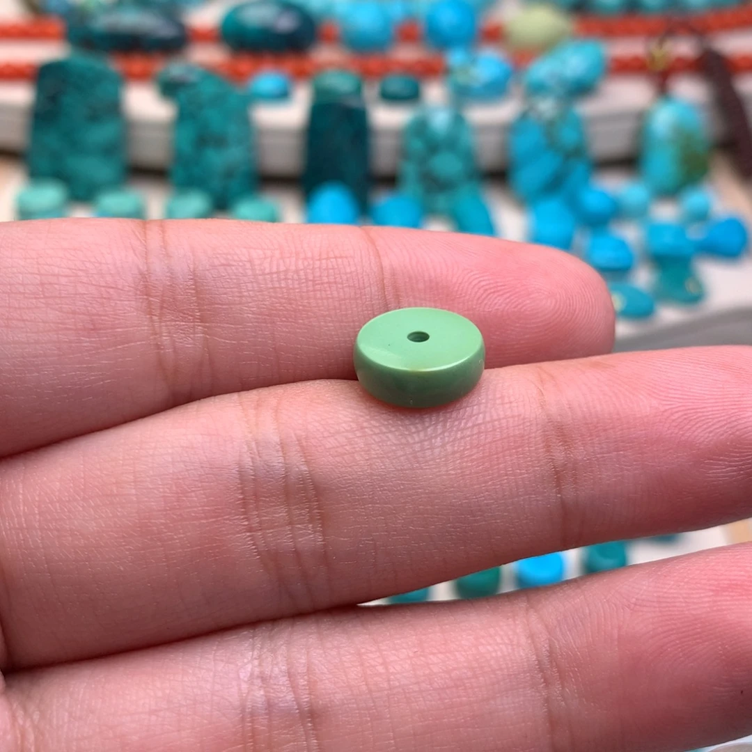 你***？绿松石未镶嵌珠宝奇石