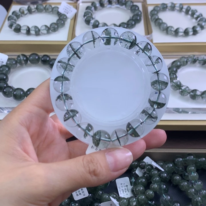 水晶手链未镶嵌绿幽灵