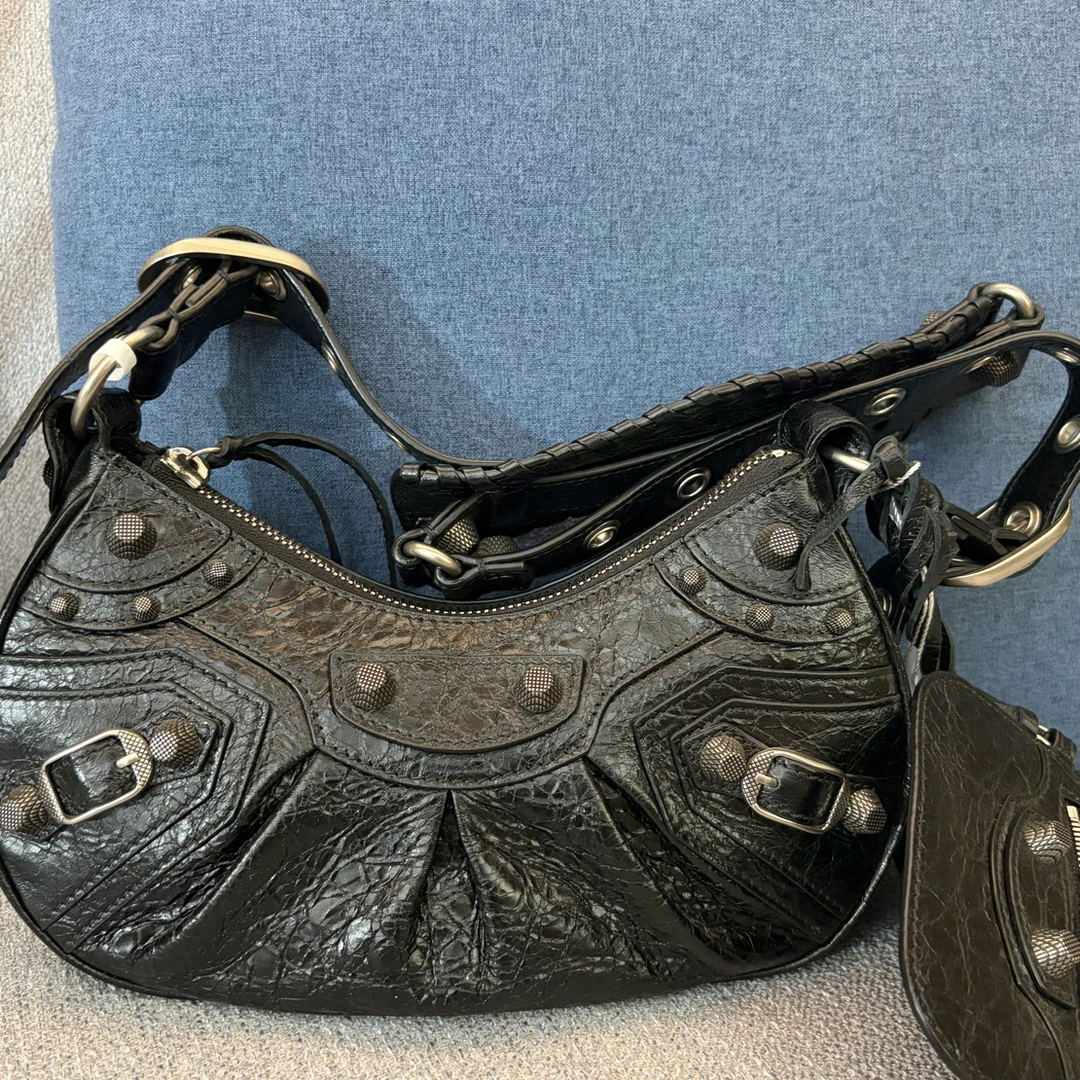 99新 Balenciaga/巴黎世家 黑色机车包