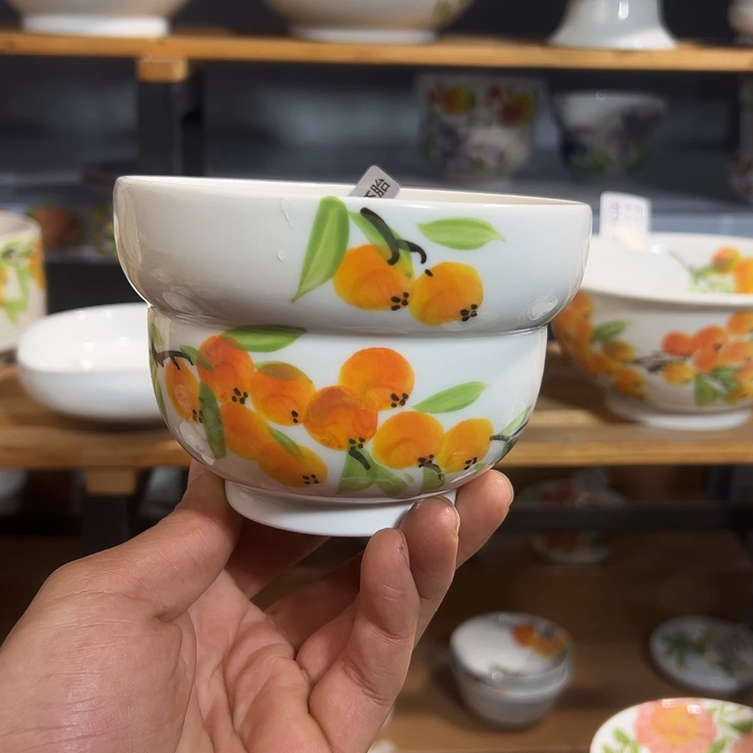 陶瓷景德镇高温陶瓷葫芦碗