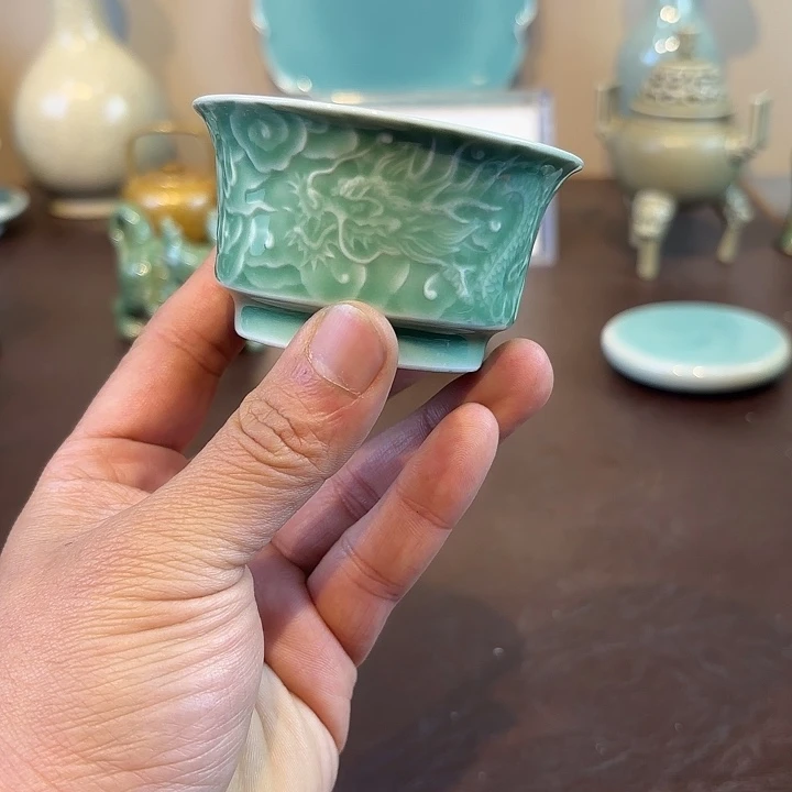 瓷片龙泉青瓷福利青瓷