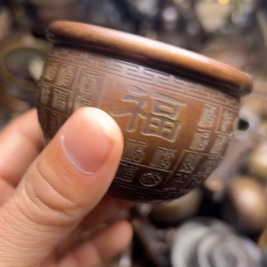 铜制工艺把玩摆件