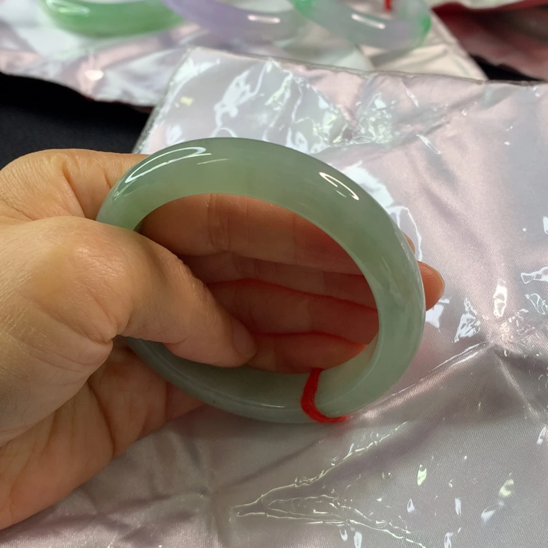 翡翠未镶嵌手镯翡翠手镯56.6