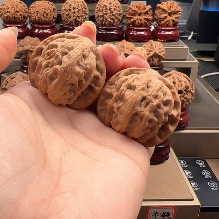 吊坠文玩核桃野狼 y-030