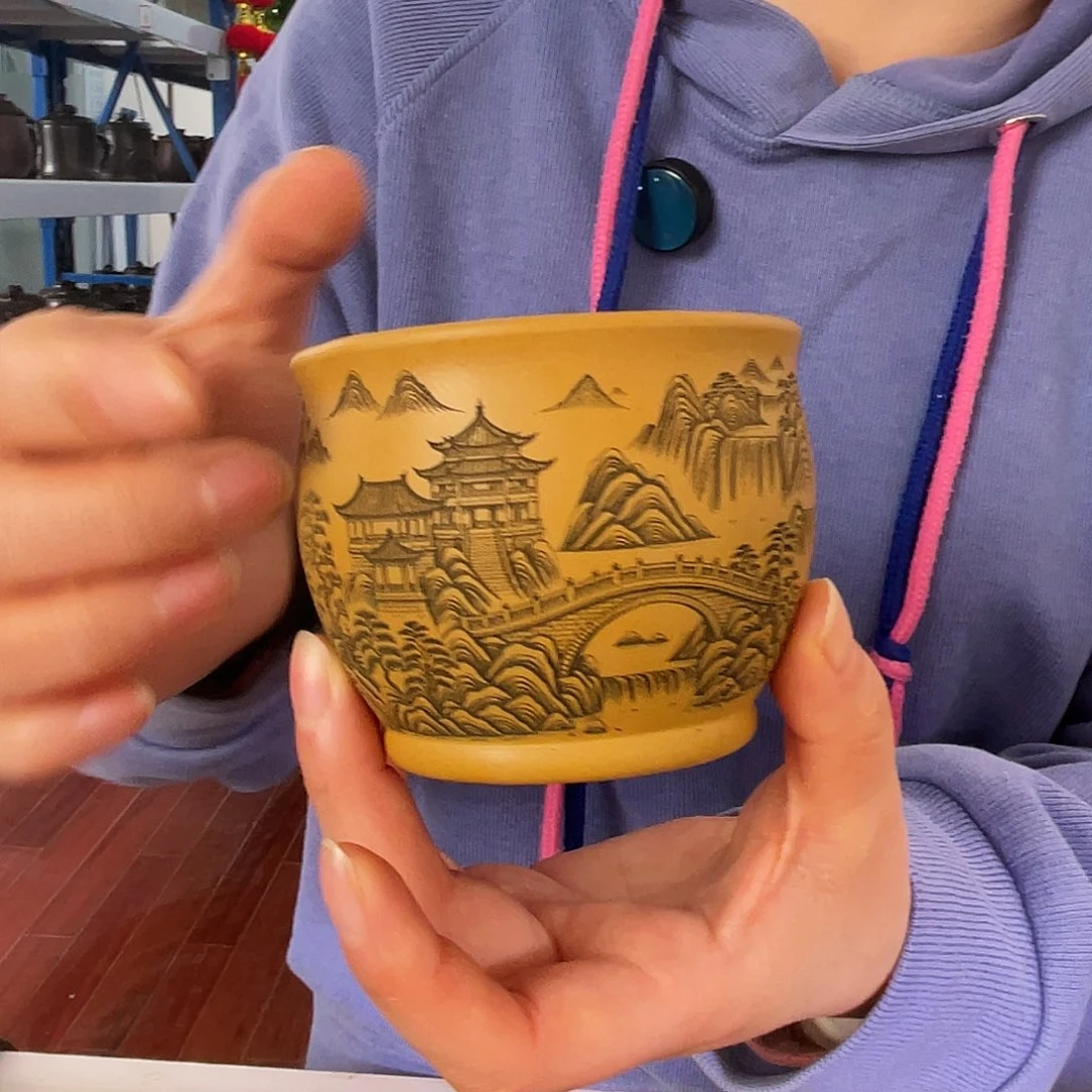 紫砂茶杯高货福利