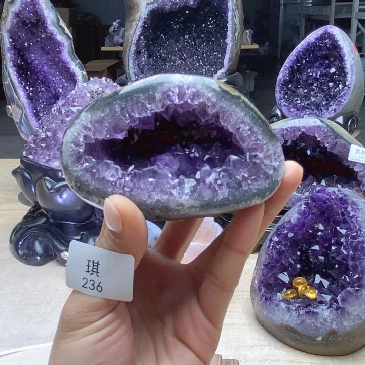 未镶嵌紫晶大型摆件（非配饰）