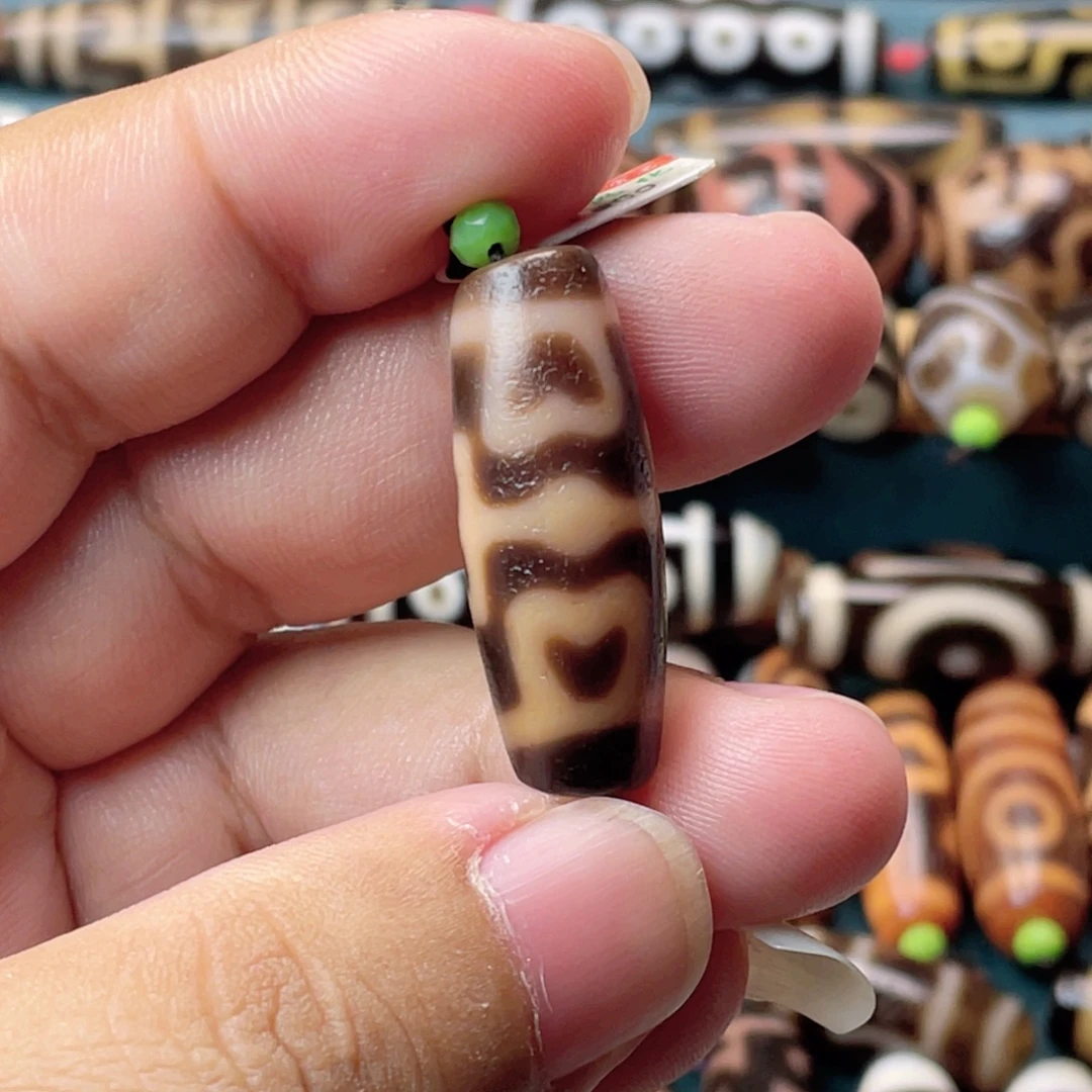 玛瑙/玉髓未镶嵌颈饰小卢莲心法杖