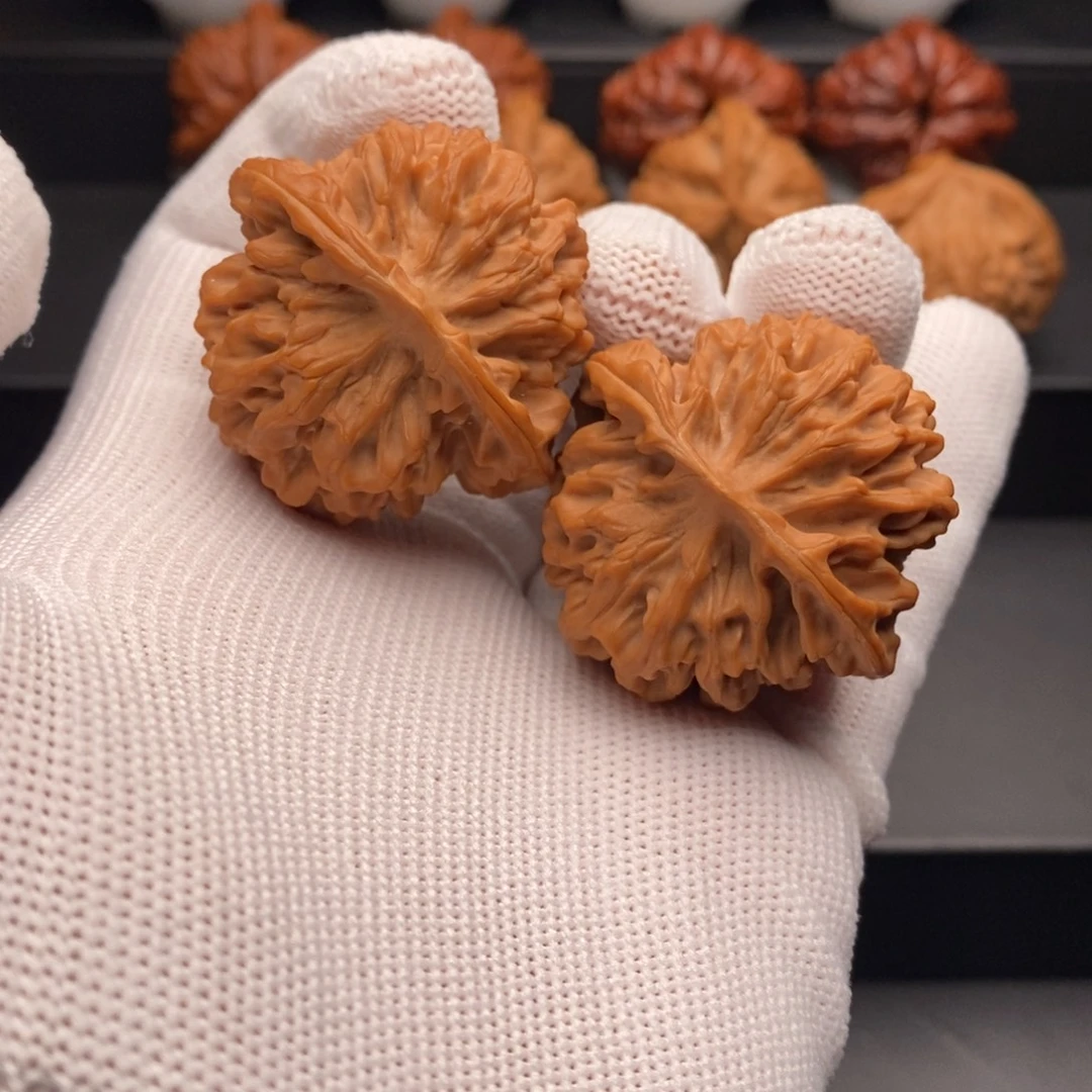 文玩核桃把件41尺全品秦闷