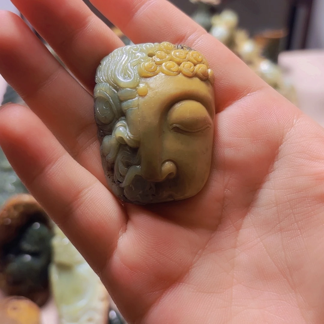 岫岩河磨玉（透闪石质玉）未镶嵌挂件