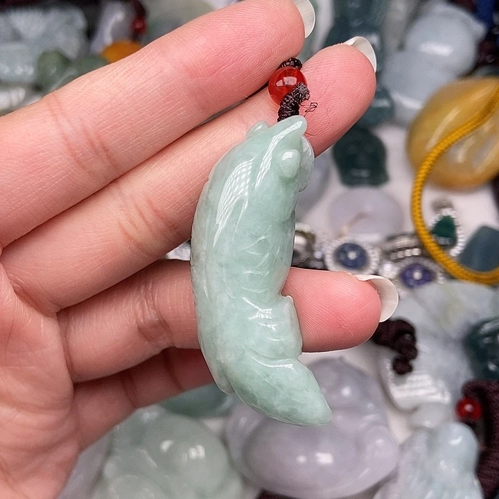 颈饰未镶嵌翡翠翡翠