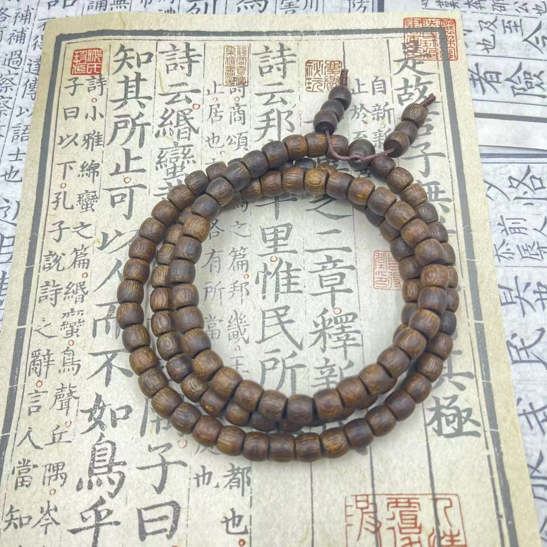 【善缘】c0137桶珠-沉香手串(多样性发货)