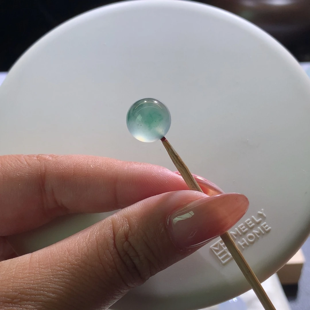 未镶嵌手串翡翠卡12飘花