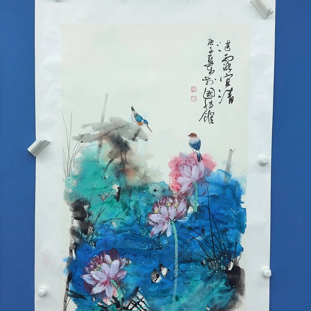 国画多次参加国内外重大