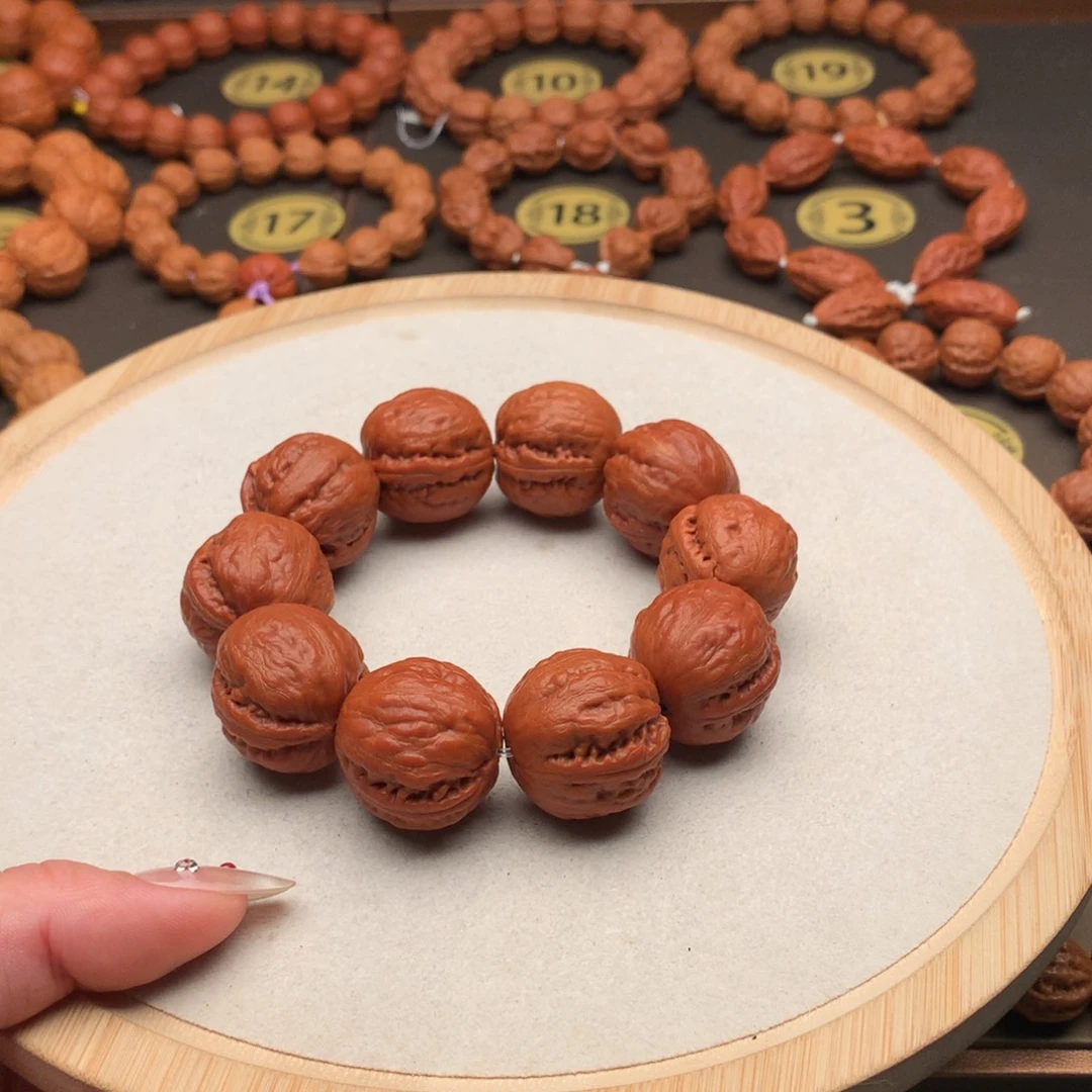 文玩核桃手串四喜丸子