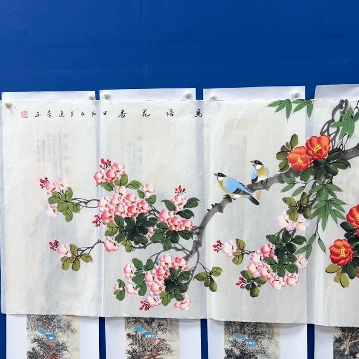 国画纯手绘作品欣赏图