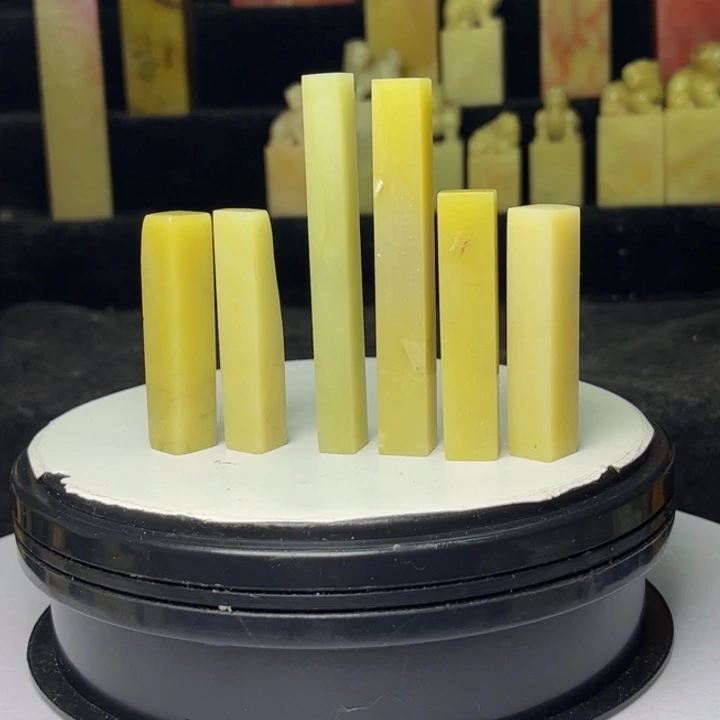 青田石印石封门牙签