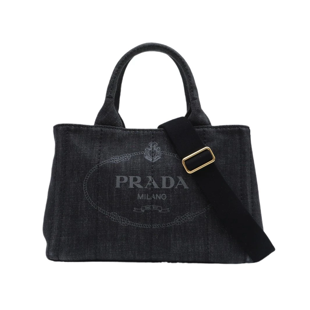 95新 Prada/普拉达 小花Jerry活动 PRADA 沙滩包 复古印花 小号