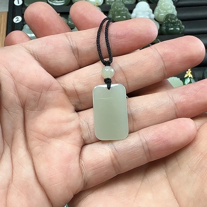 和田玉吊坠(不含链)未镶嵌