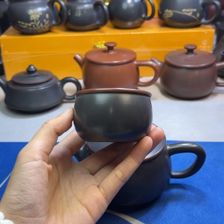 陶瓷孤***鸟杯子50cc左右三个差价