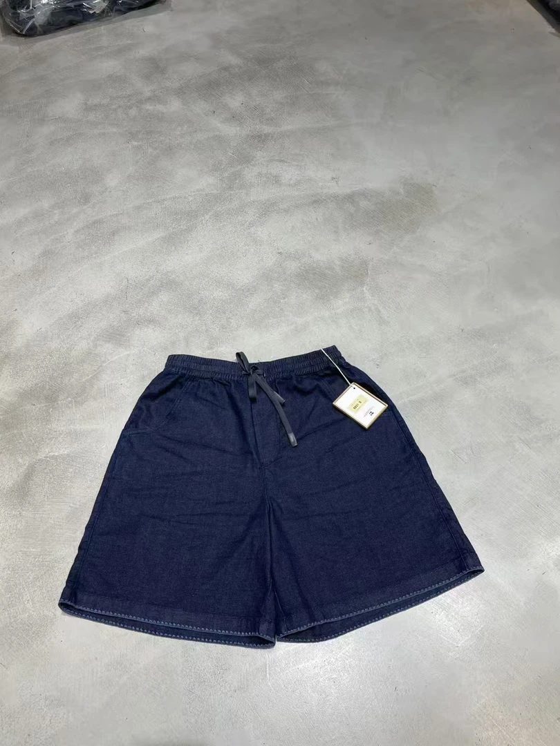 迷你新款松紧腰五分短裤