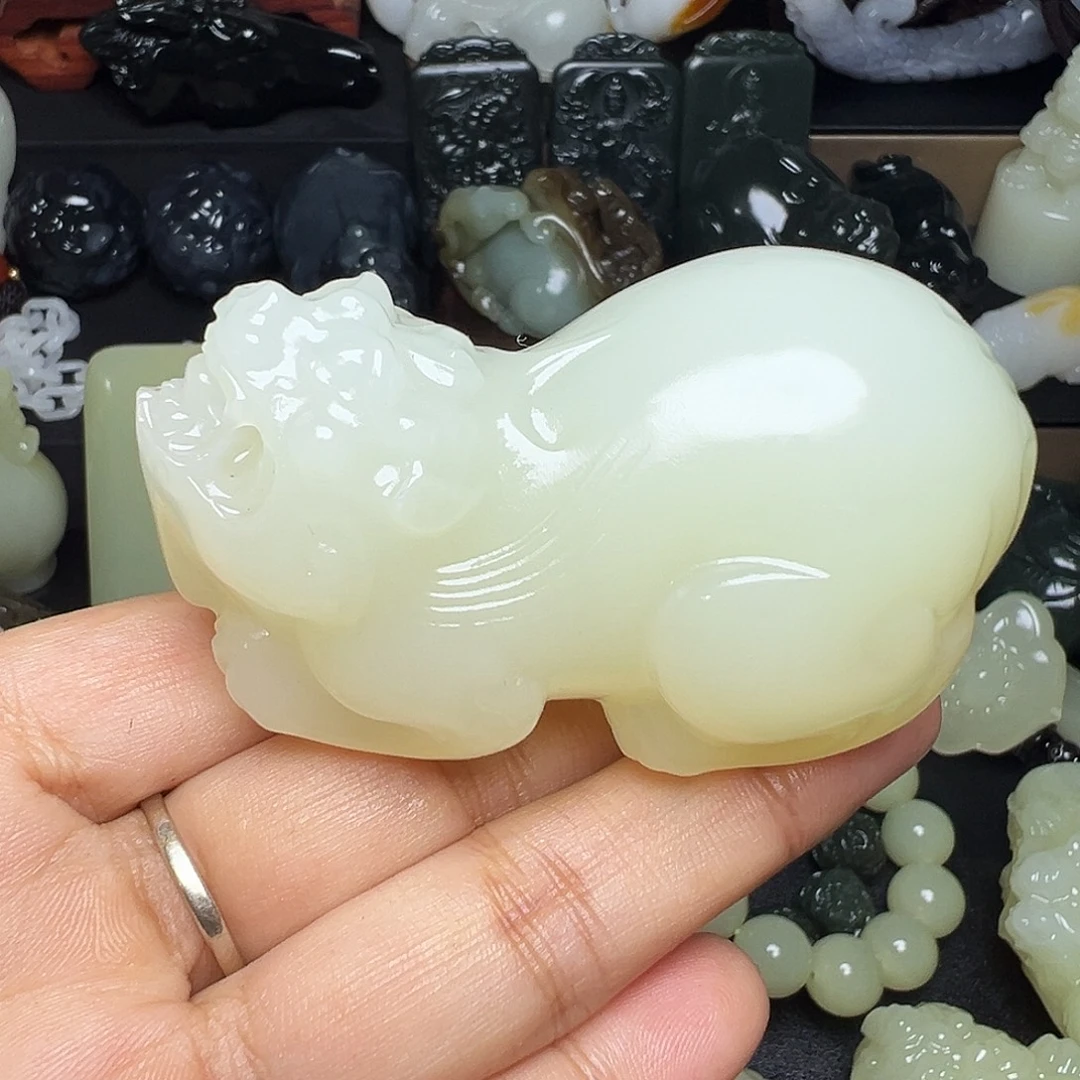 *****软玉未镶嵌把件新疆天然精品料子