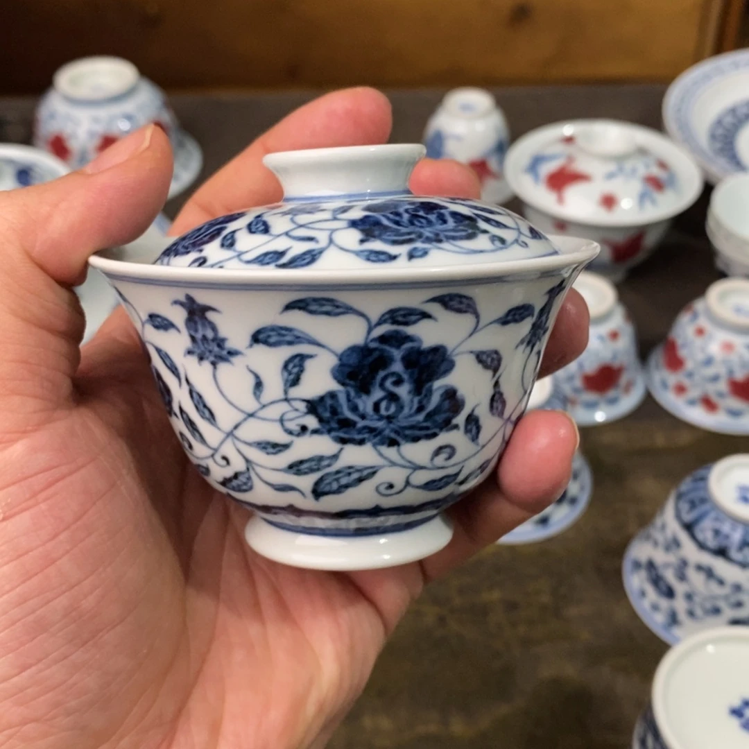 年终福利景德镇纯手绘茶器