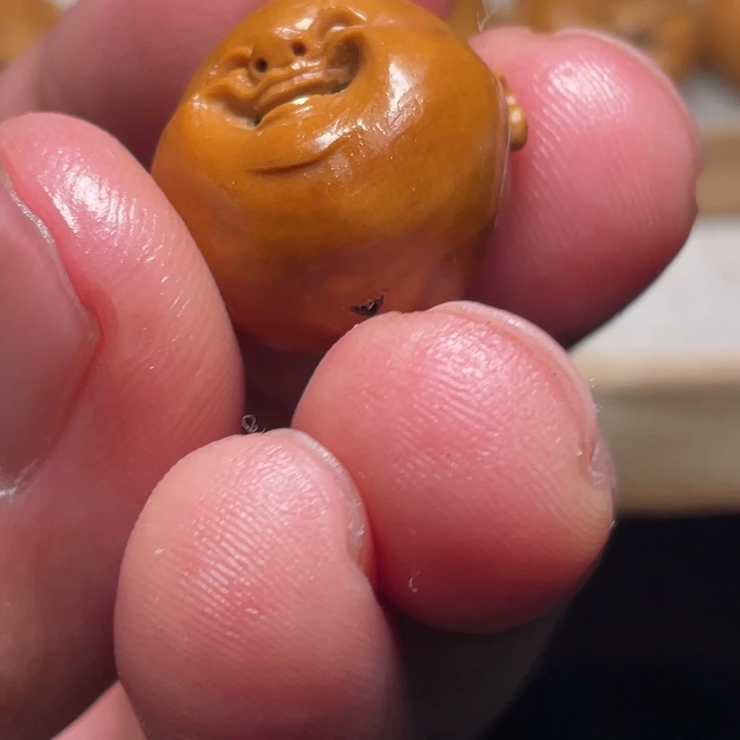 橄榄核手串/手链微瑕特价2.0铁核笑脸