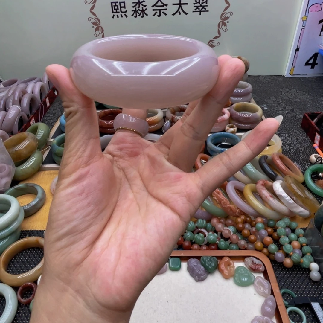 未镶嵌圈口54/55石英质玉
