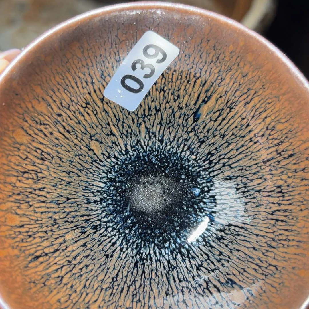 茶盏全手工原矿原釉建盏