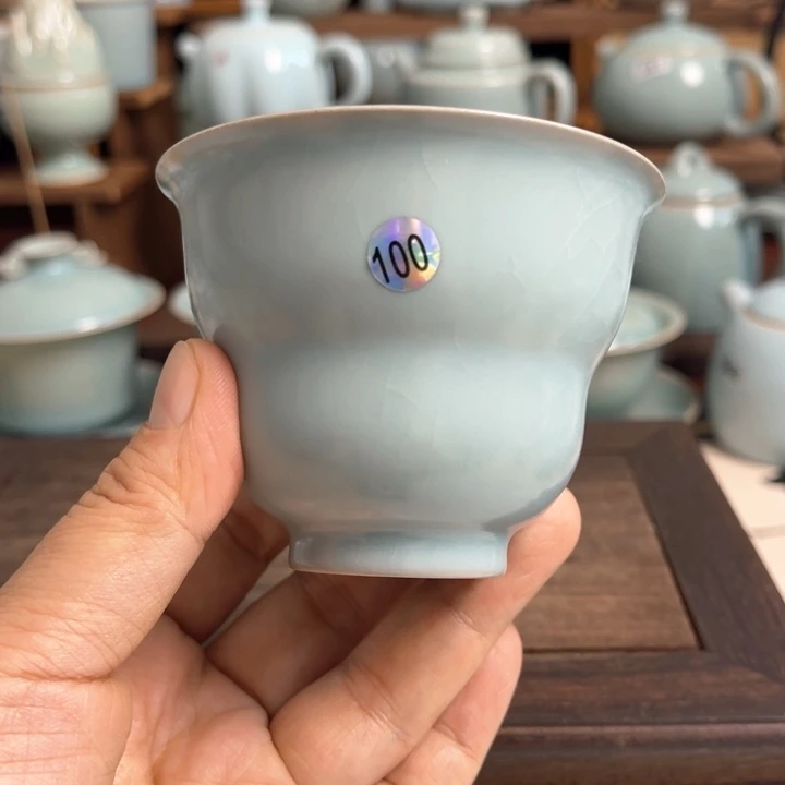 汝州原矿原釉微瑕100